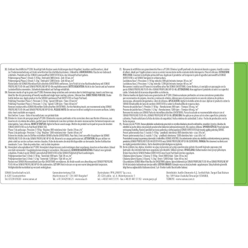 SONAX ProfiLine Schleif Paste silikonfrei, 1 Liter 03203000