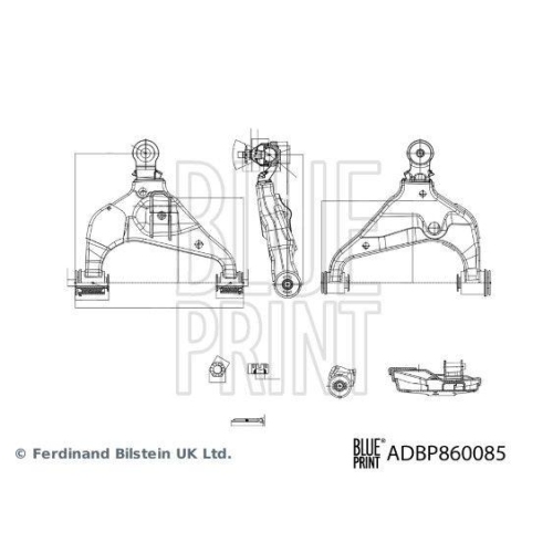 BLUE PRINT Lenker, Radaufh&auml;ngung ADBP860085