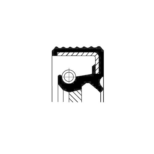 CORTECO Wellendichtring, Schaltgetriebe 49122015