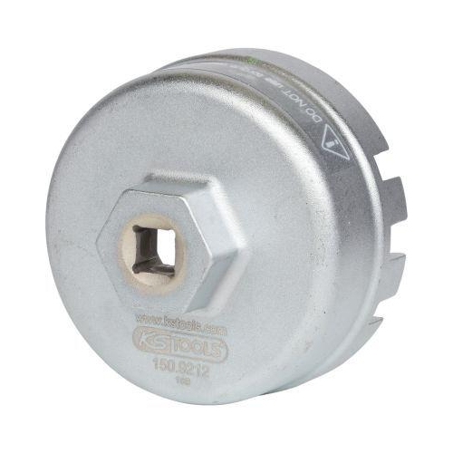 3/8 Zoll &Ouml;lfilterschl&uuml;ssel, SW 64,5mm, 14 Fl&auml;chen KS TOOLS 150.9212