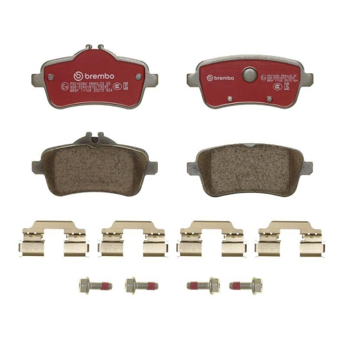 BREMBO Bremsbelagsatz, Scheibenbremse XTRA LINE - Ceramic P50100NX