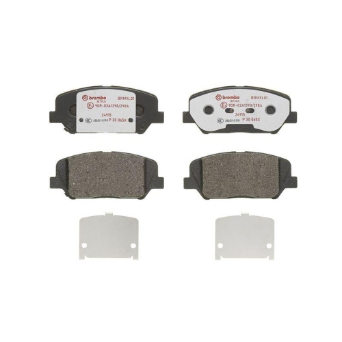 BREMBO Bremsbelagsatz, Scheibenbremse XTRA LINE P 30 065X