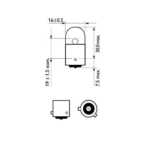 PHILIPS Gl&uuml;hlampe 12093NACP
