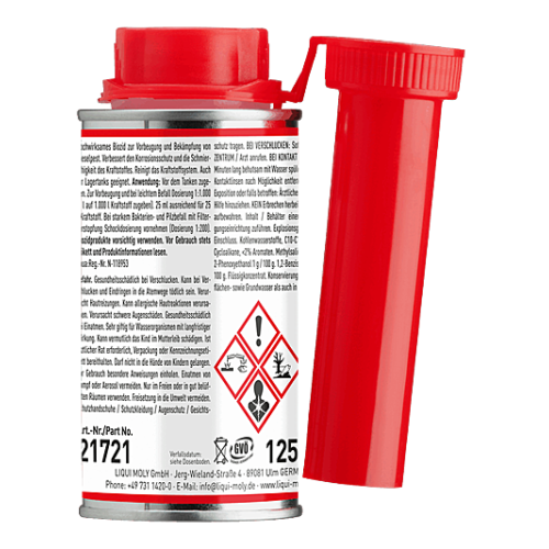 4x Liqui Moly Anti-Bakterien Diesel Additiv 125ml Dose Biozid - 21721