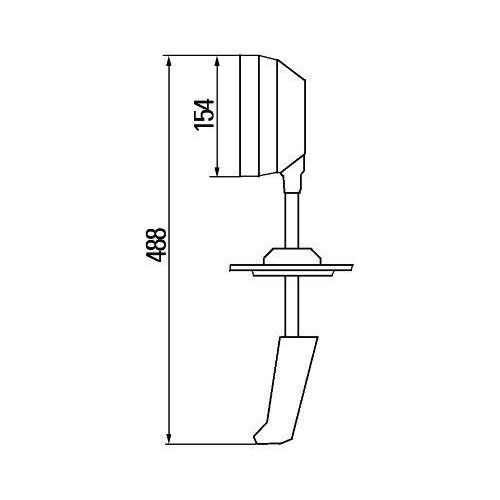 HELLA Suchscheinwerfer 1H5 998 502-022