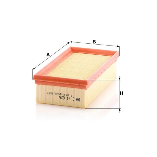 MANN-FILTER Luftfilter C 24 026