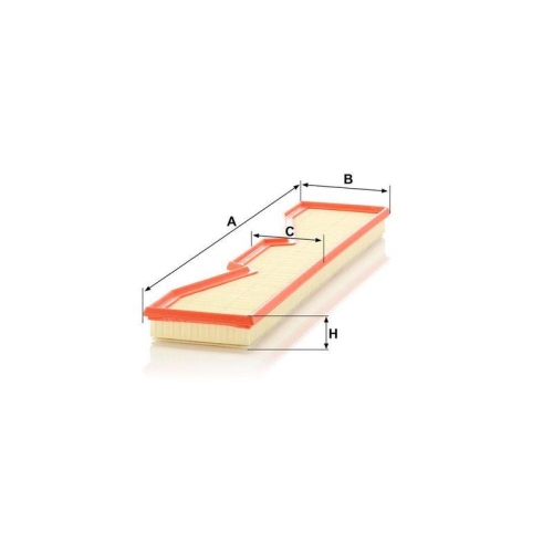 MANN-FILTER Luftfilter C 61 002