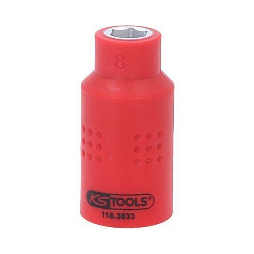 3/8 Zoll Isolierte Stecknuss, 8mm KS TOOLS 118.3833