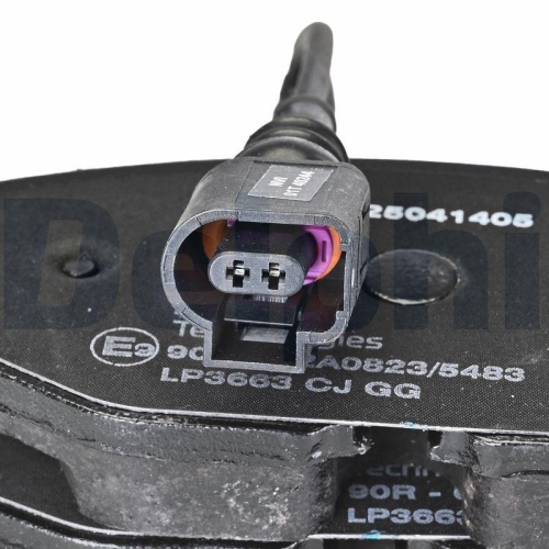 DELPHI Bremsbelagsatz, Scheibenbremse LP3663