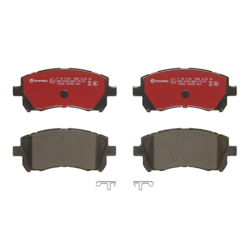 BREMBO Bremsbelagsatz, Scheibenbremse XTRA LINE P 78 010X