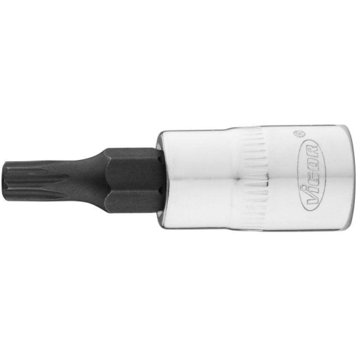VIGOR Schraubendrehereinsatz 1/4Zoll 4kt TR-TORX SW T25H V2140N