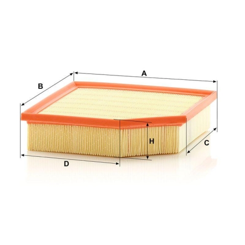 MANN-FILTER Luftfilter C 24 150