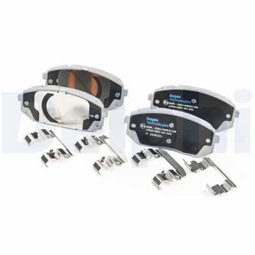 DELPHI Bremsbelagsatz, Scheibenbremse LP5013EV