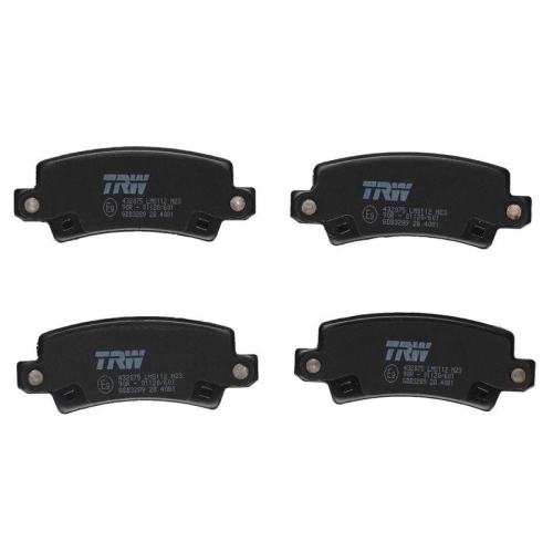 TRW Bremsbelagsatz, Scheibenbremse COTEC GDB3289