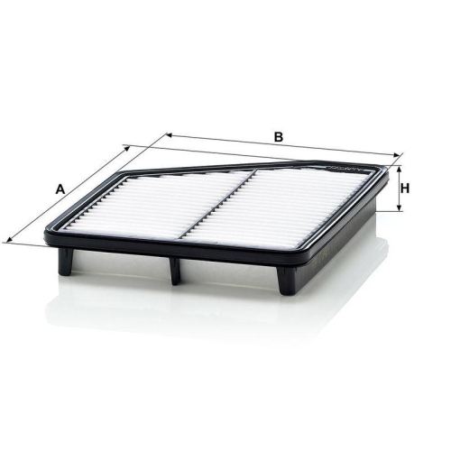MANN-FILTER Luftfilter C 2421