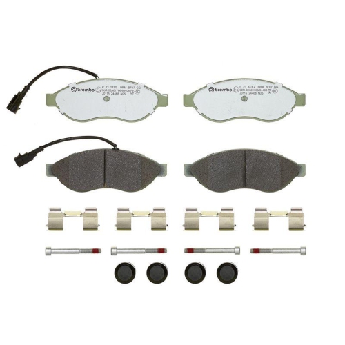 BREMBO Bremsbelagsatz, Scheibenbremse BEYOND LINE - Greenance P 23 143G