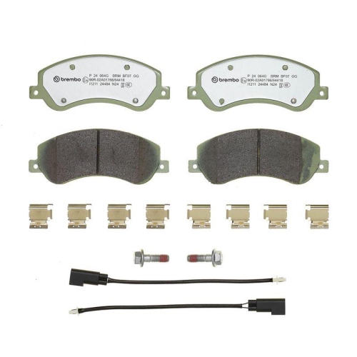 BREMBO Bremsbelagsatz, Scheibenbremse BEYOND LINE - Greenance P 24 064G