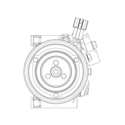 MAHLE Kompressor, Klimaanlage BEHR *** PREMIUM LINE *** ACP 633 000P