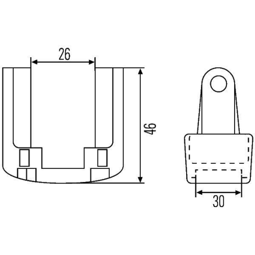 HELLA Halter 8HG 990 263-001