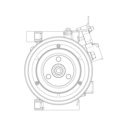 MAHLE Kompressor, Klimaanlage BEHR *** PREMIUM LINE *** ACP 638 000P