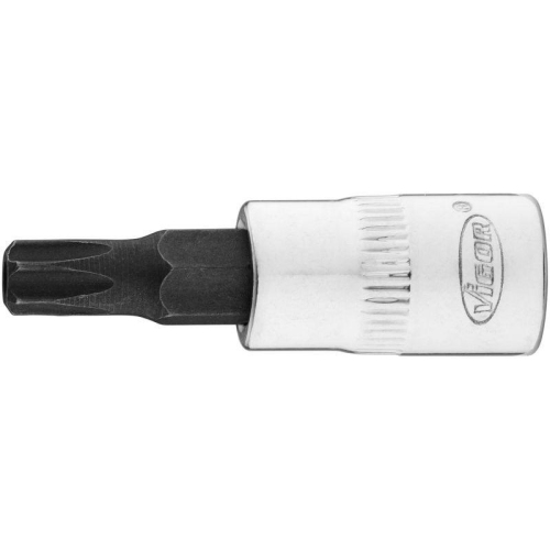 VIGOR Schraubendrehereinsatz 1/4Zoll 4kt TR-TORX SW T30H V2142N