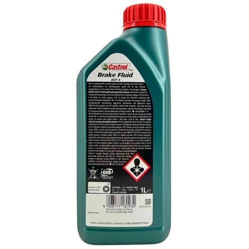 Castrol Brake Fluid DOT 4 Bremsfl&uuml;ssigkeit SAE J1704 SAE J1703 6 Liter