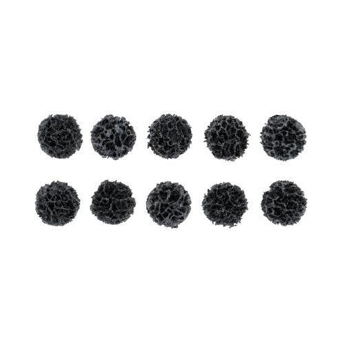 Ersatz-Schleifpads 26,7mm Strip Rad schwarz 10er Pack KS TOOLS 515.5075