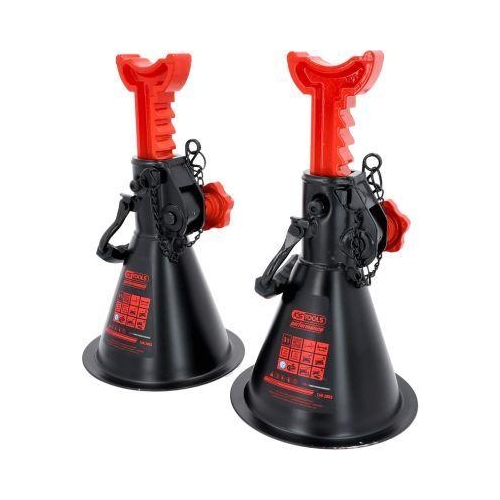 KS TOOLS performance Unterstellbock, 3 t, paarweise, massive Stahlkonstruktion