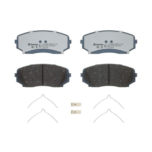 BREMBO Bremsbelagsatz, Scheibenbremse BEYOND LINE - EV P 54 060E