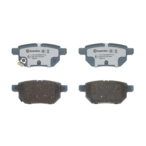 BREMBO Bremsbelagsatz, Scheibenbremse BEYOND LINE - EV P 83 133E