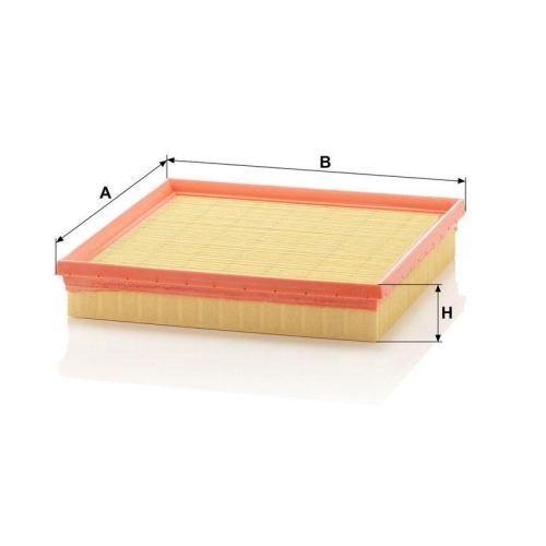 MANN-FILTER Luftfilter C 2493