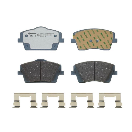 BREMBO Bremsbelagsatz, Scheibenbremse BEYOND LINE - EV P 86 031E