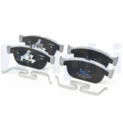 DELPHI Bremsbelagsatz, Scheibenbremse LP5077EV