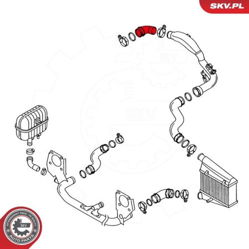 ESEN SKV Ladeluftschlauch 24SKV029