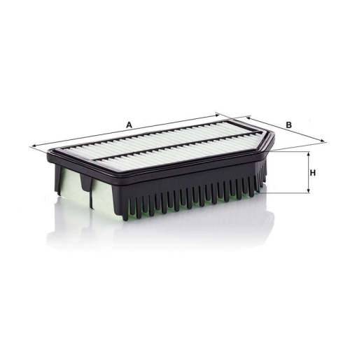 MANN-FILTER Luftfilter C 25 016