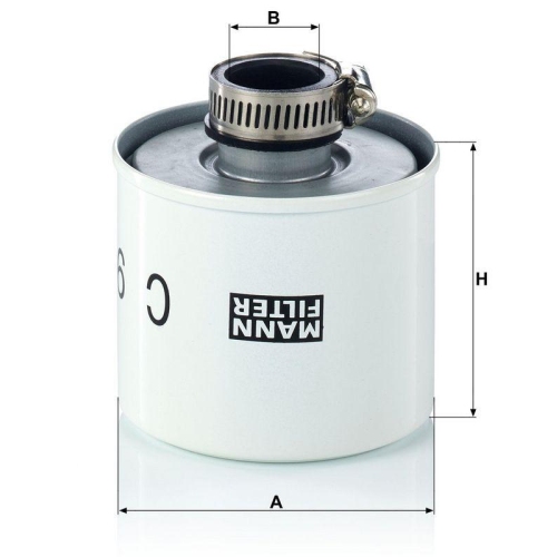 MANN-FILTER Filter, Kurbelgeh&auml;useentl&uuml;ftung C 9004