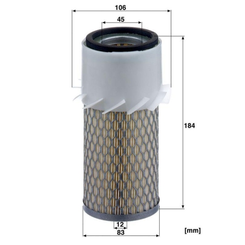 MANN-FILTER Luftfilter C 934 x