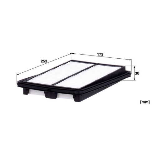 MANN-FILTER Luftfilter C 25 040