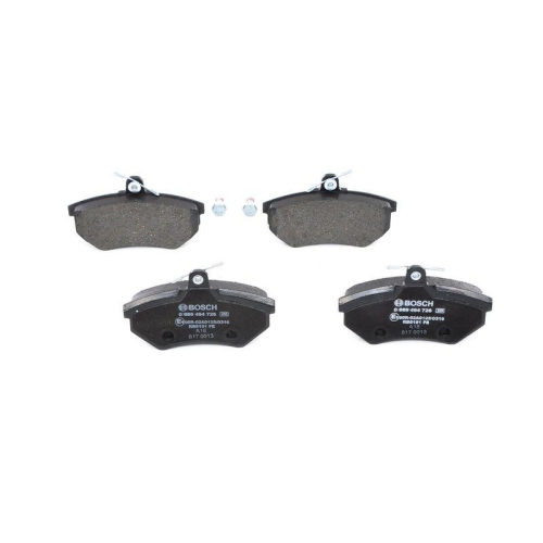 BOSCH Bremsbelagsatz, Scheibenbremse 0 986 494 726