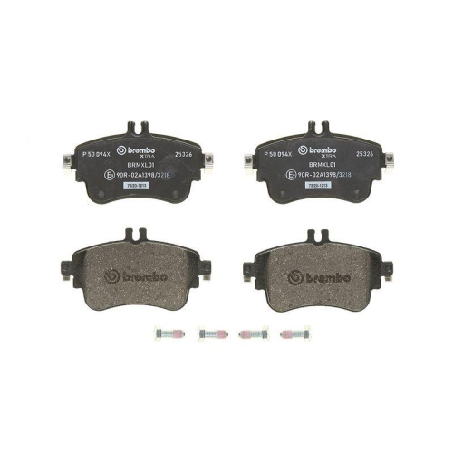 BREMBO Bremsbelagsatz, Scheibenbremse XTRA LINE P 50 094X