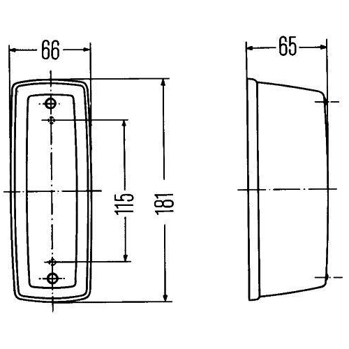 HELLA Blinkleuchte 2BA 001 221-031