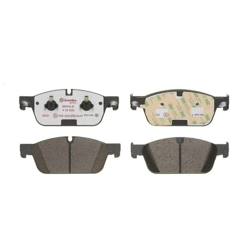 BREMBO Bremsbelagsatz, Scheibenbremse XTRA LINE P 50 102X