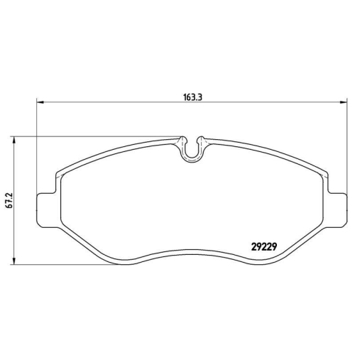 BREMBO Bremsbelagsatz, Scheibenbremse BEYOND LINE - Greenance P A6 026G
