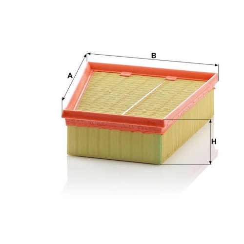 MANN-FILTER Luftfilter C 2512