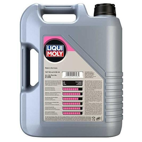 Liqui Moly Motoröl Top Tec 4410, 5W-30, 10-Liter - Art.Nr. 21398 - Renault RN17