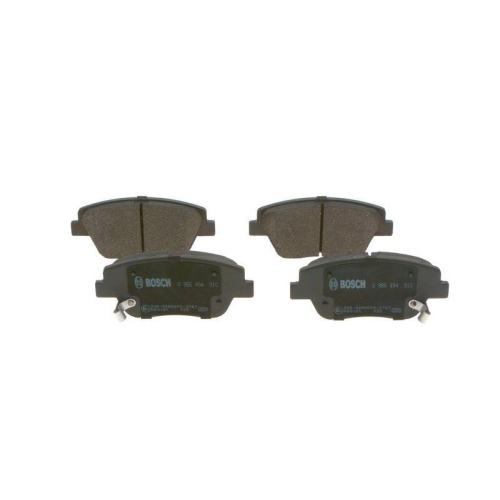 BOSCH Bremsbelagsatz, Scheibenbremse 0 986 494 910