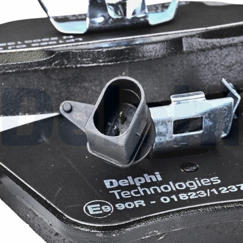 DELPHI Bremsbelagsatz, Scheibenbremse LP1922