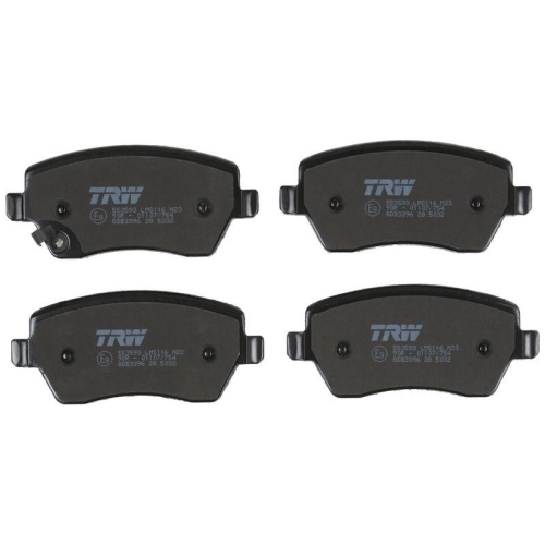 TRW Bremsbelagsatz, Scheibenbremse COTEC GDB3396