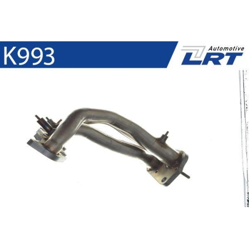 LRT Kr&uuml;mmer, Abgasanlage K993