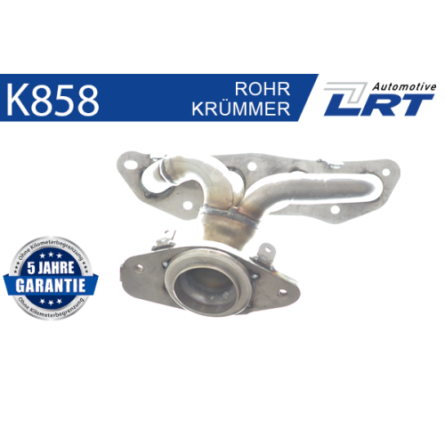 LRT Kr&uuml;mmer, Abgasanlage K858